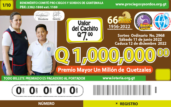 Sorteo #2968